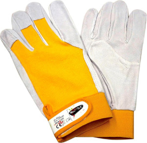 neri 376050 Guanti Palmo Fiore Dorso Maglia Taglia 10 78130 Paia 12 - 376050