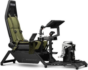 next level racing Nlr-S028 Simulatore Di Volo Postazione Da Gaming Richiudibile Military Edition Colore Verde - Nlr-S028