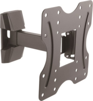 nuova video suono N14 Staffa Tv Supporto Per Tv Da Muro Fino A 42" Vesa 100x100 / 200x100 / 200x200 Mm Colore Nero - N14