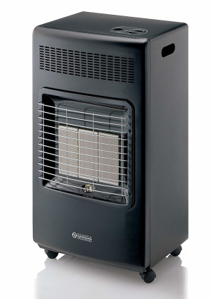 Olimpia Splendid 99384 Stufa A Gas Per Bombola Gpl Infrarossi Portatile Potenza 4.2 Kw Colore Nero - 99384 Stovy Infra Turbo Thermo