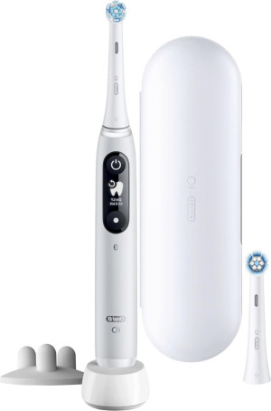 Oral-B Io6s White Spazzolino Elettrico 5 Modalità Rotante E Micro-Vibrante - Io6s White