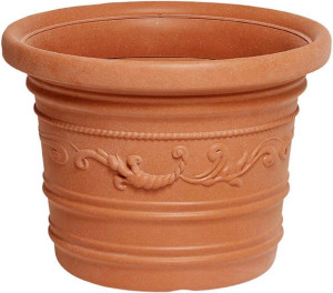 plastecnic Prestige Vaso Fiori Fioriera In Plastica Per Esterno Diametro 80 Cm - Prestige