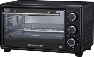pyramidea Fo2008b Forno Elettrico Fornetto Con Grill Capacità 20 Litri Potenza 1280 Watt Con Timer Colore Nero - Fo2008b