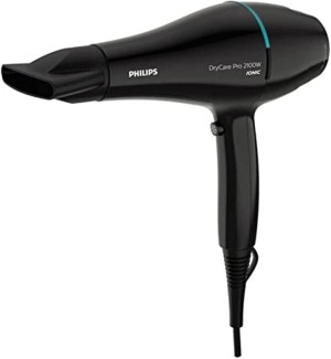 Philips Bhd272/00 Phon Asciugacapelli Funzione Ionica Potenza 2100 Watt 6 Velocità Colore Nero - Bhd272 Drycare