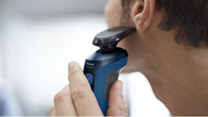 Philips S5466/17 Rasoio Elettrico Wet & Dry Con Lame Comforttech 3 Testine Rotanti Cordless Ricaricabile - S5466/17 Shaver Series 5000