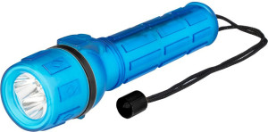 polypool Pp3150 Mini Torcia 3 Led Portatile 18 Lm Ip44 Con Rivestimento In Gomma Antiurto - Pp3150