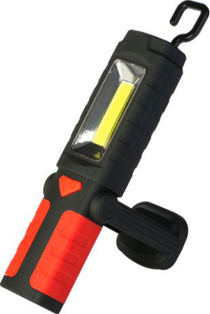 polypool Pp3163 Lampada Multiuso Portatile Led Con Torcia Superiore 20 Lm Alimentazione Batterie Stilo (Non Incluse) - Pp3163
