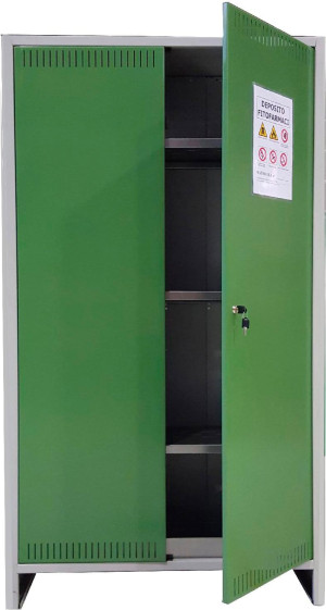 pro metal Os110k10175f.N Armadio Da Esterno Armadietto Per Fitofarmaci Cm 100x40x179 H - Os110k10175fn