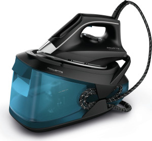 Rowenta Vr8317f0 Ferro Da Stiro Con Caldaia A Vapore Potenza 2400 W 1.7 Litri Piastra Microsteam 400 Nero - Vr8317f0