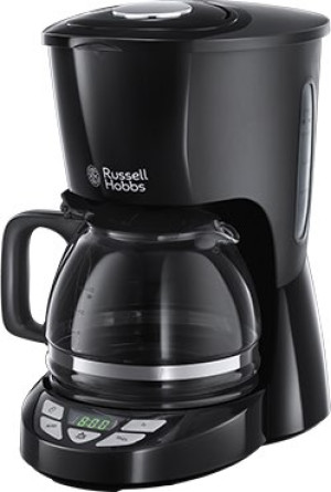 russell hobbs 22620-56 Texture Plus 22620-56 Macchina Caffè Americano Caffè Macinato In Polvere 10 Tazze Timer Colore Nero