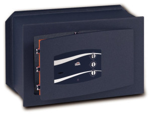 stark 245tk Cassaforte A Muro Incasso In Acciaio Meccanica Con Chiave E Combinatore Spessore Mm. 10 Mm. 490x195x320 H - 245tk