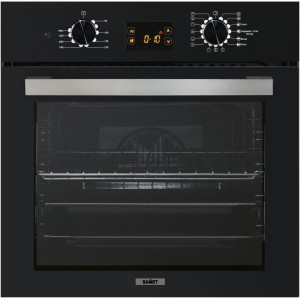 samet Apollo15 Forno Elettrico Da Incasso Ventilato Multifunzione Con Grill E Funzione Pizza 60 Litri 60 Cm Classe A Colore Nero - Apollo15