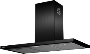 samet Embla90ne Cappa Cucina Aspirante A Parete Larghezza 90 Cm Colore Nero - Embla90ne
