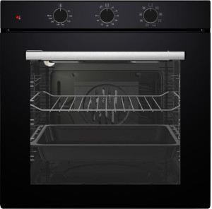 samet Erik85 Forno Elettrico Da Incasso Ventilato Multifunzione 85 Litri 60 Cm Classe B Colore Nero - Erik85