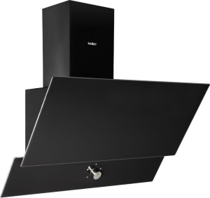 samet Turbine60 Cappa Cucina Aspirante A Parete Larghezza 60 Cm Classe D Colore Nero - Turbine60ne