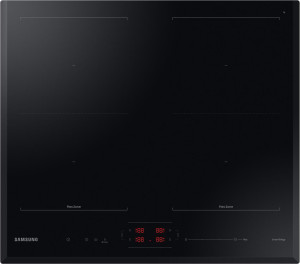 Samsung Nz64b5066kk Piano Cottura A Induzione 4 Fuochi Larghezza 60 Cm Piano In Vetroceramica Con Connessione Wi-Fi Colore Nero - Nz64b5066kk
