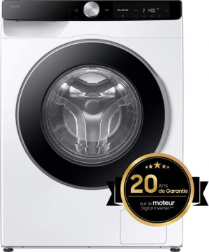 Samsung Ww90dg6u85lku3 Lavatrice 9 Kg Classe A Profondità 55 Cm Centrifuga 1400 Giri Inverter Vapore Wi-Fi Ai Control Ecodosatore - Ww90dg6u85lku3