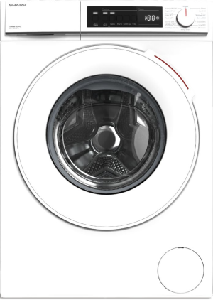 Sharp Es-Nfb812dwna Lavatrice 8 Kg Classe A Centrifuga 1200 Giri Profondità 53 Cm Inverter Funzione Vapore Colore Bianco - Es-Nfb812dwna