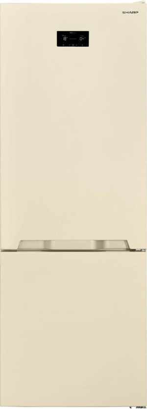 Sharp Sj-Nba34ihxje Frigorifero Combinato Capacità 481 Litri Classe Energetica E Raffreddamento Advanced No Frost Colore Beige - Sj-Nba34ihxje