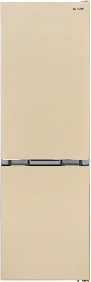 Sharp Sj-Nba21dmxje Frigorifero Combinato Capacità 331 Litri Classe Energetica E Raffreddamento No Frost Colore Beige - Sj-Nba21dmxje
