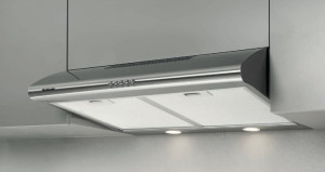 silverline 1201 90 Cappa Cucina Aspirante Da Incasso Sottopensile Larghezza 90 Cm Colore Inox - 1201