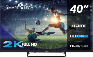smart tech 40fn01v3 Tv 40 Pollici Full Hd Display Led Dvbt2/c/s2 Classe E Hdmi Colore Nero - 40fn01v3