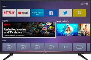 smart tech Smt43f30uv2m1b1 Smart Tv 43 Pollici 4k Ultra Hd Display Led Linux Tv Smart Youtube / Netflix - Smt43f30uv2m1b1