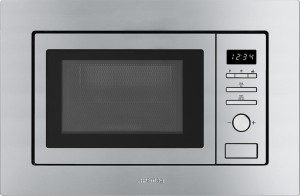 SMEG Fmi017x Forno A Microonde Da Incasso Combinato Con Grill Capacità 17 Litri Potenza 1000 Watt Larghezza 60 Cm Colore Inox - Fmi017x