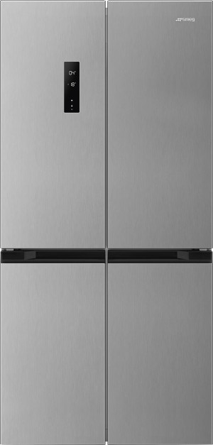 SMEG Fqi48xd Frigorifero Americano Side By Side Capacità 488 Litri Classe Energetica D Raffreddamento No Frost Colore Inox - Fqi48xd