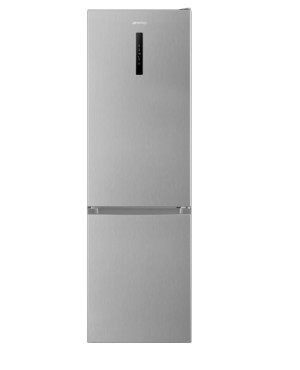 SMEG Rc20xdne Frigorifero Combinato Capacità 331 Litri Classe Energetica E Raffreddamento Total No Frost Colore Inox - Rc20xdne
