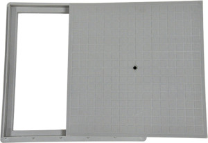 stamplast Ts55+cs55 Chiusino Carrabile Coperchio Con Bullone Cm 55x55 - Ts55+cs55