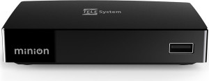 telesystem 21005350 Decoder Digitale Terrestre Dvb-T2 Hevc Mpeg-4 H.265 Full Hd Hdmi Usb Colore Nero - 21005350