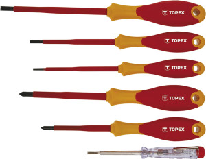 topex 39d150 Serie Cacciaviti Isolati 6 Pezzi - 39d150
