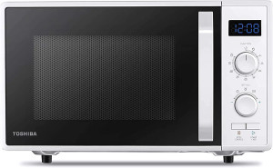 Toshiba Mw-Ag23p Forno Microonde Combinato Con Grill Capacità 23 Litri Potenza 900 Watt Colore Bianco - Mw-Ag23p