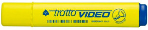 tratto 830201a Video Evidenziatore 12 Pezzi Giallo Punta Smussata - 830201a