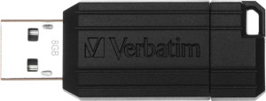 Verbatim 49062 Pen Drive 8gb Usb 2.0 Pinstripe Pinstripe 49062