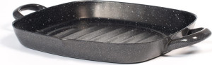 vitrinor 082198 Bistecchiera Induzione Antiaderente 28 Cm Acciaio Vetrificato