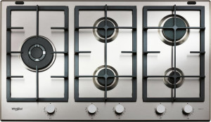 Whirlpool Gmal 9522/ixl Gmal 9522/ixl Piano Cottura 5 Fuochi A Gas 86 Cm Piano In Acciaio Inossidabile Colore Inox