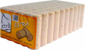 Giallo Xtra Tappo Sughero Extra 30x40 Pz.100 - Giallo Xtra