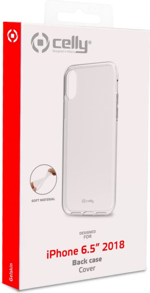 celly Gelskin999 Custodia Per Cellulare Apple Iphone Xs Max Colore Trasparente - Gelskin999