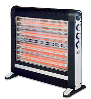 dcg Sa9724 Stufa Elettrica Al Quarzo Potenza 2400 Watt Umidificatore - Sa9724
