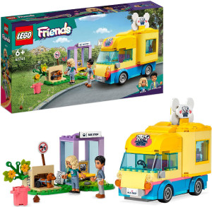 Lego 41741 Friends - Furgone Di Soccorso Dei Cani Per La Cura Degli Animali Con Cane Pickle Costruzioni Per Bambini Da 6+ Anni - 41741