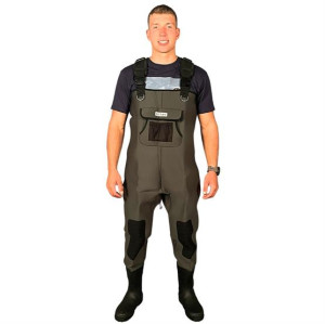 Ocean Neoprene Waders 5mm, Grey 38