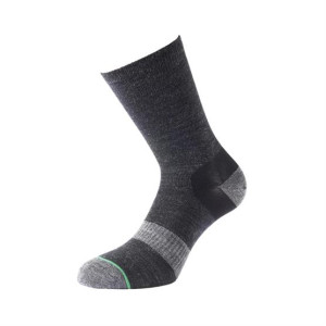 1000 Mile Approach Double Layer Sock Mens, Charcoal #8