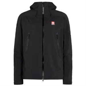 66°North Mens Snaefell Shell Jacket, Black L