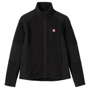 66°North Womens Tindur Shearling Jacket, Black S