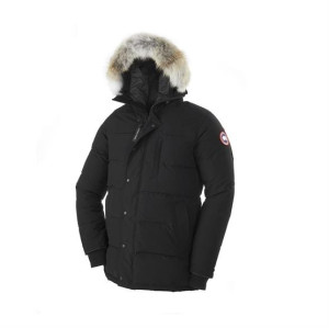 Canada Goose Mens Carson Parka, Black S