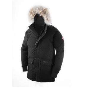 Canada Goose Mens Emory Parka, Black XS