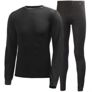 Helly Hansen Mens HH Comfort Dry 2-Pack, Black Str. 34