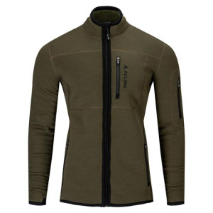 Aclima FleeceWool V2 Jacket Mens, Tarmac